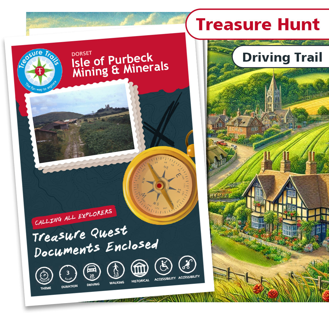 Treasure Hunt in Isle of Purbeck - Solve Clues & Explore