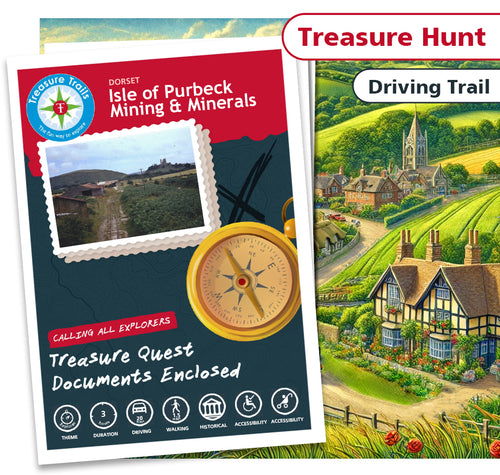 Treasure Hunt in Isle of Purbeck - Solve Clues & Explore