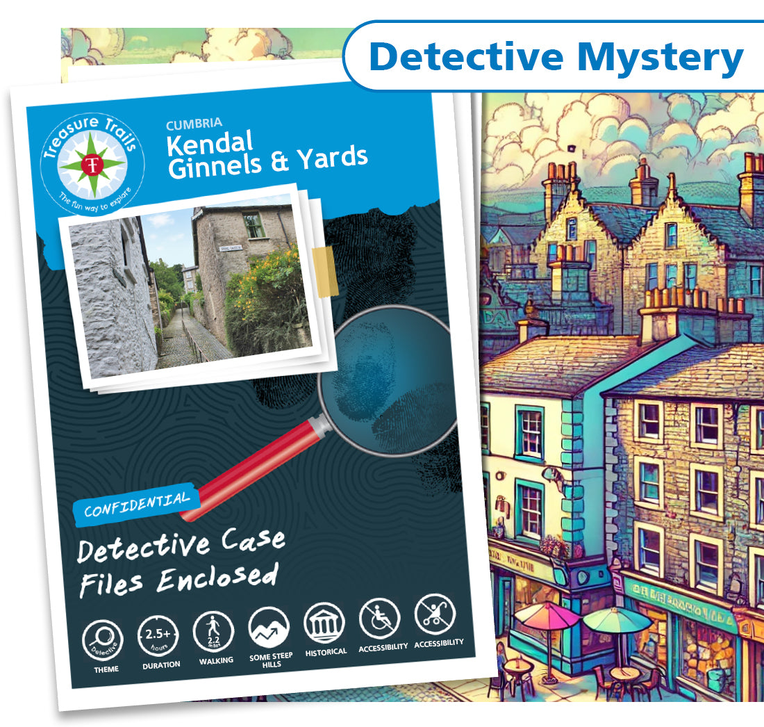 Treasure Hunt in Kendal - Solve Clues & Explore