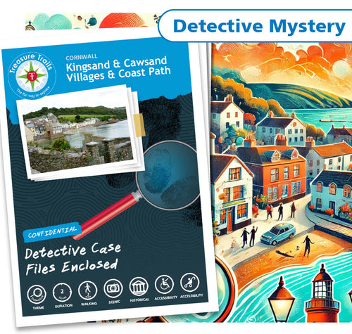 Treasure Hunt in Kingsand & Cawsand - Solve Clues & Explore