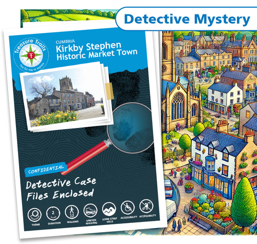 Treasure Hunt in Kirkby Stephen - Solve Clues & Explore