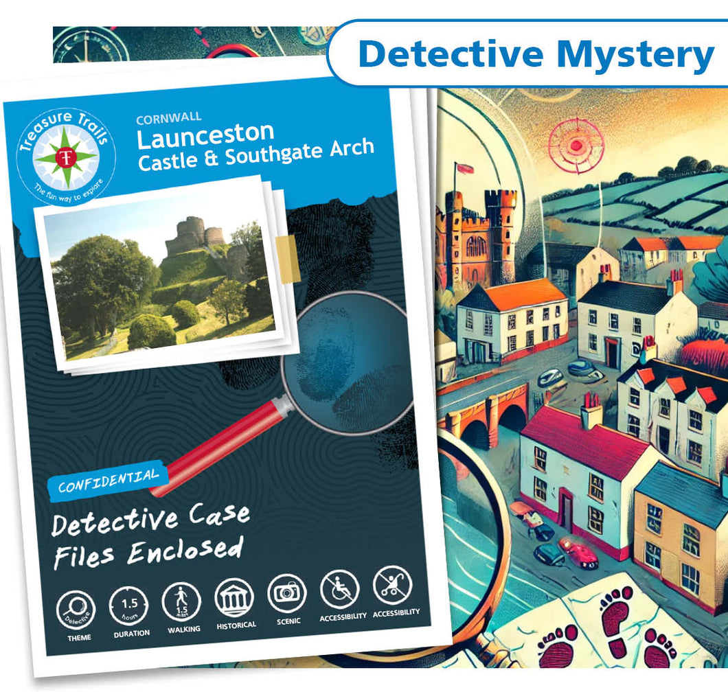 Treasure Hunt in Launceston - Solve Clues & Explore