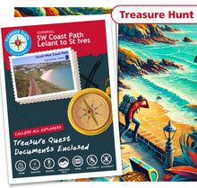 Load image into Gallery viewer, Treasure Hunt in Southwest Coast Path - Lelant to St Ives - Solve Clues &amp; Explore
