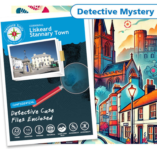 Treasure Hunt in Liskeard - Solve Clues & Explore