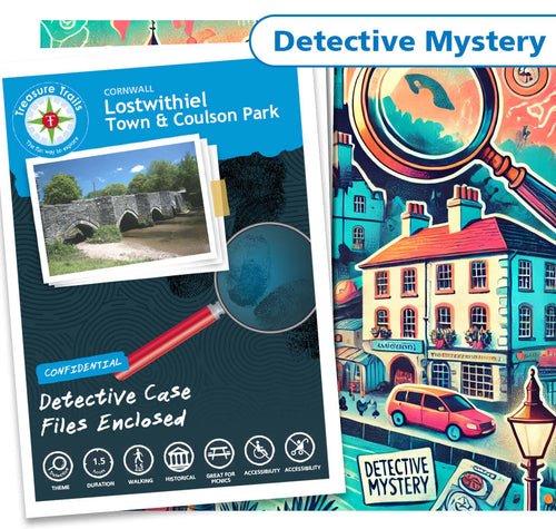 Treasure Hunt in Lostwithiel - Solve Clues & Explore