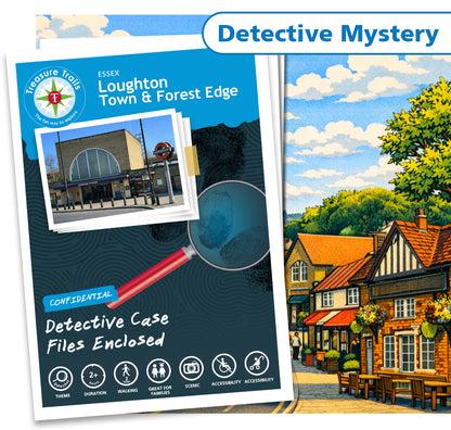 Solve clues in Loughton with a Detective Mystery themed Treasure Trail