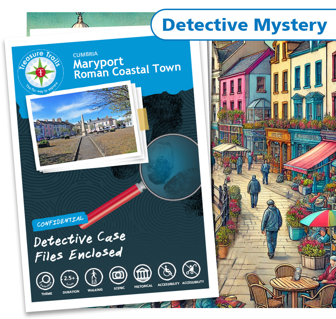 Treasure Hunt in Maryport - Solve Clues & Explore