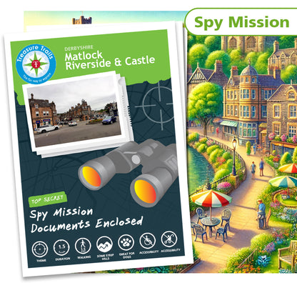 Treasure Hunt in Matlock - Solve Clues & Explore
