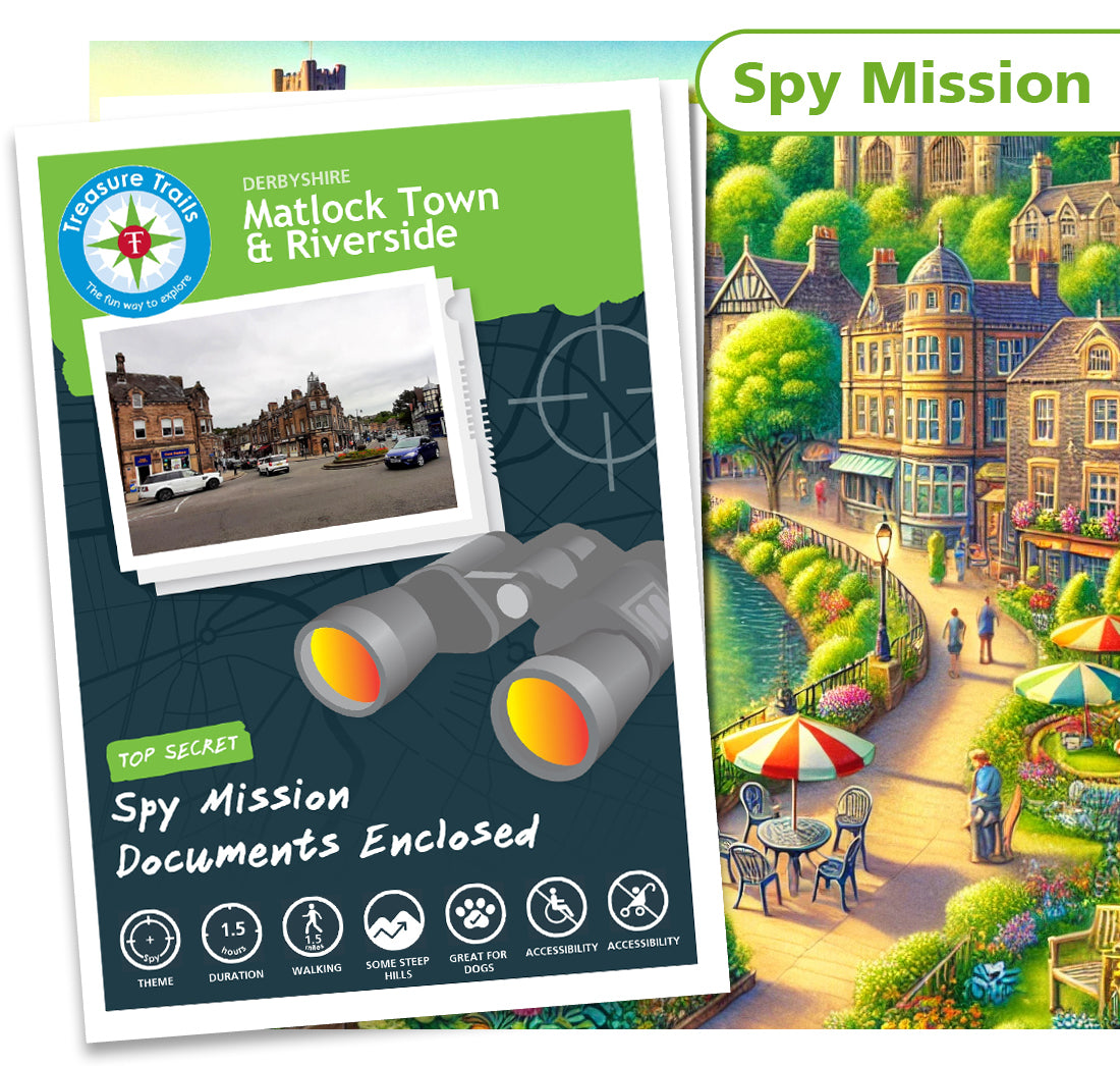 Treasure Hunt in Matlock - Solve Clues & Explore