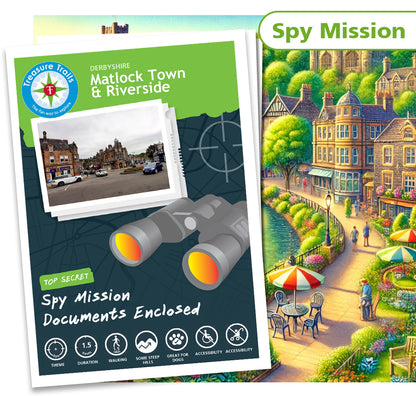 Treasure Hunt in Matlock - Solve Clues & Explore