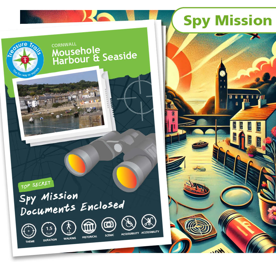 Treasure Hunt in Mousehole - Solve Clues & Explore
