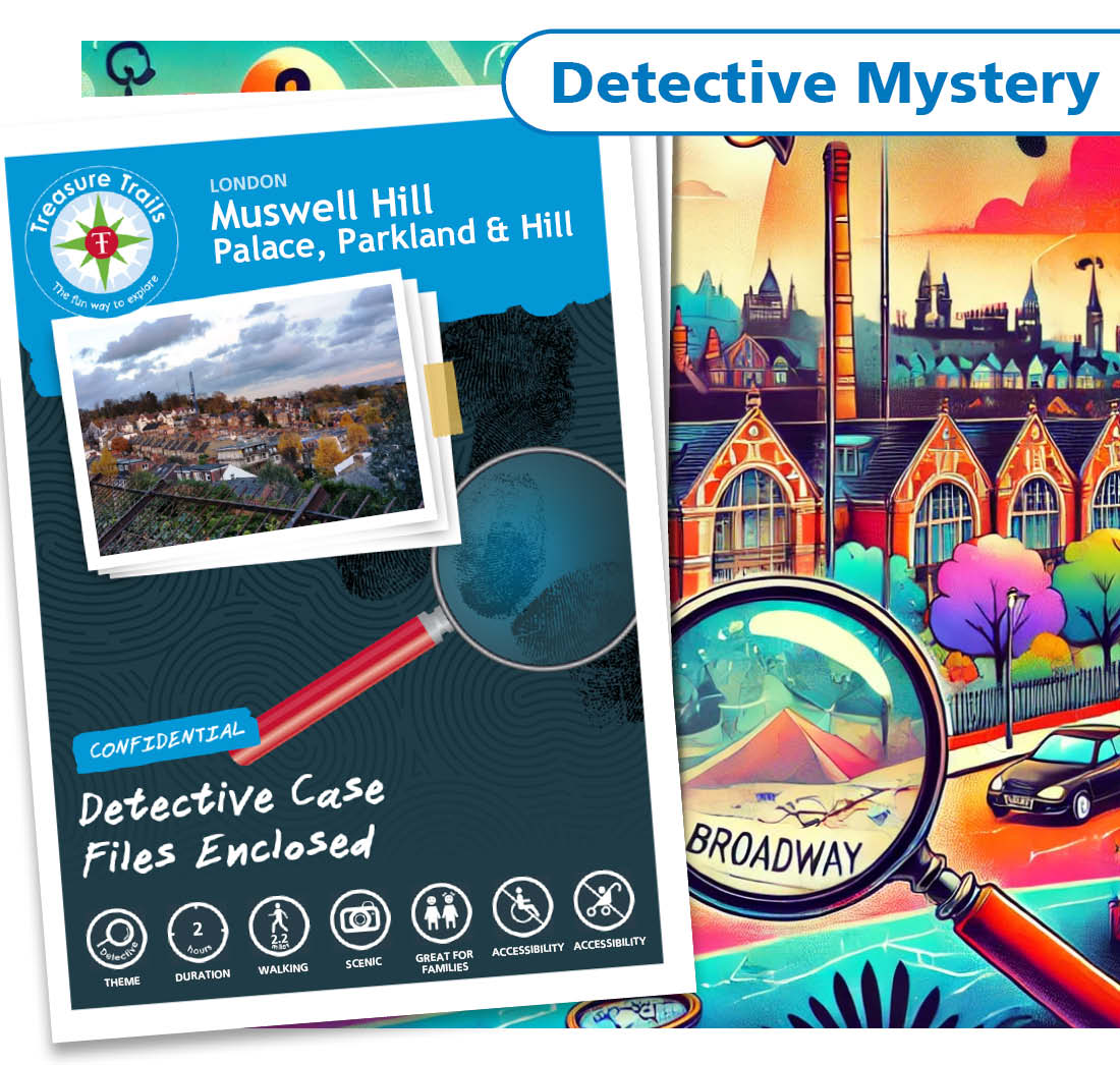 Treasure Hunt in Muswell Hill - Solve Clues & Explore