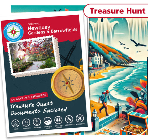 Ghost Treasure Hunt in Newquay - Solve Clues & Explore