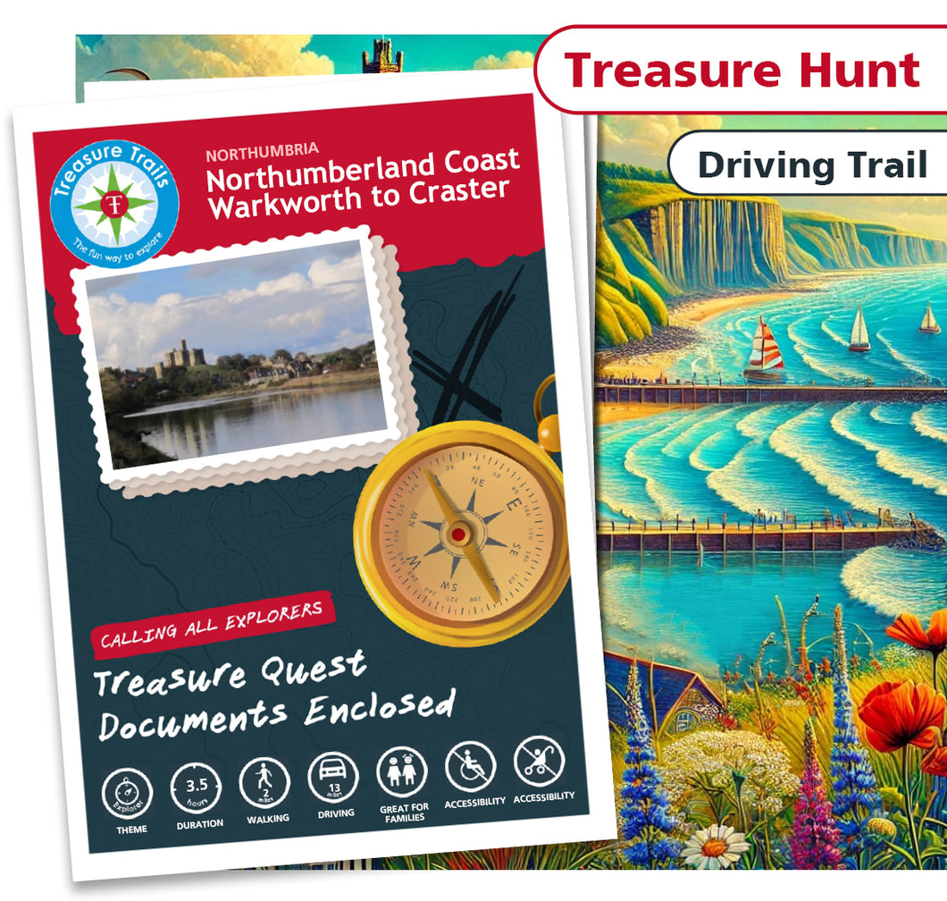 Northumberland Coast - Warkworth to Craster - Treasure Hunt