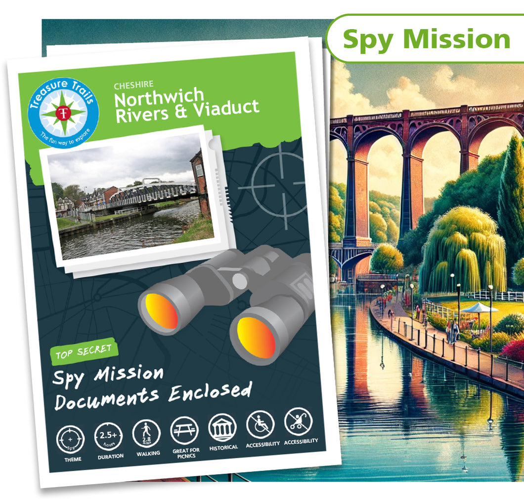 Treasure Hunt in Northwich - Solve Clues & Explore