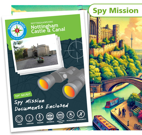 Caccia Al Tesoro Treasure Trails - Nottingham, Giochi All'Aperto Per Gruppi E Singoli