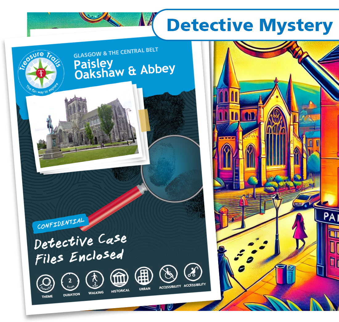 Treasure Hunt in Paisley - Solve Clues & Explore