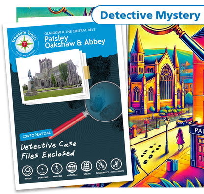Treasure Hunt in Paisley - Solve Clues & Explore