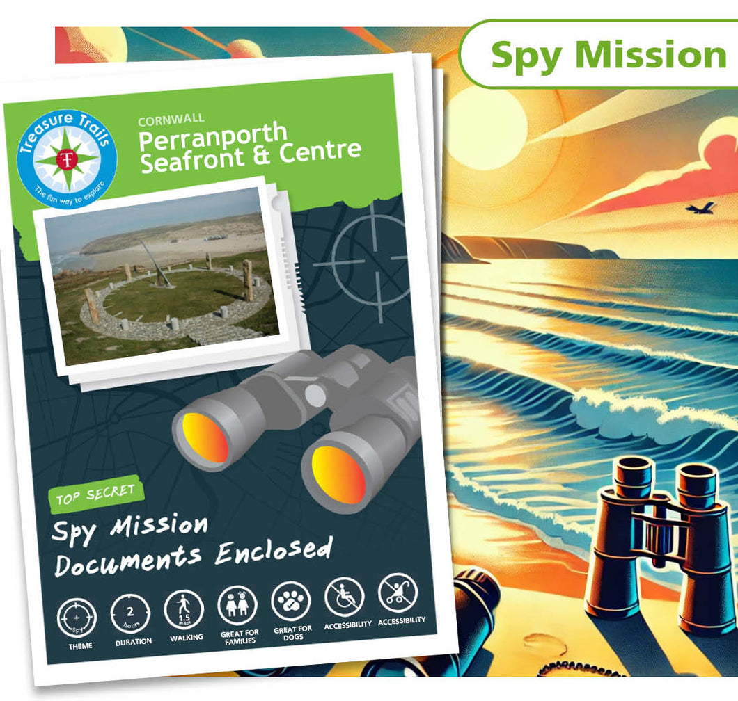 Treasure Hunt in Perranporth - Solve Clues & Explore
