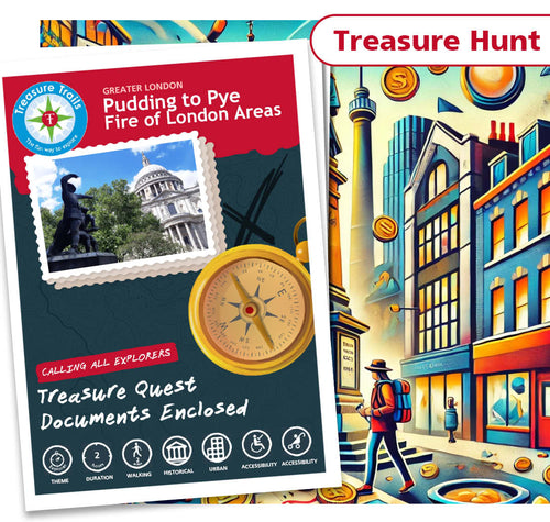 Treasure Hunt in Pudding to Pye - Solve Clues & Explore