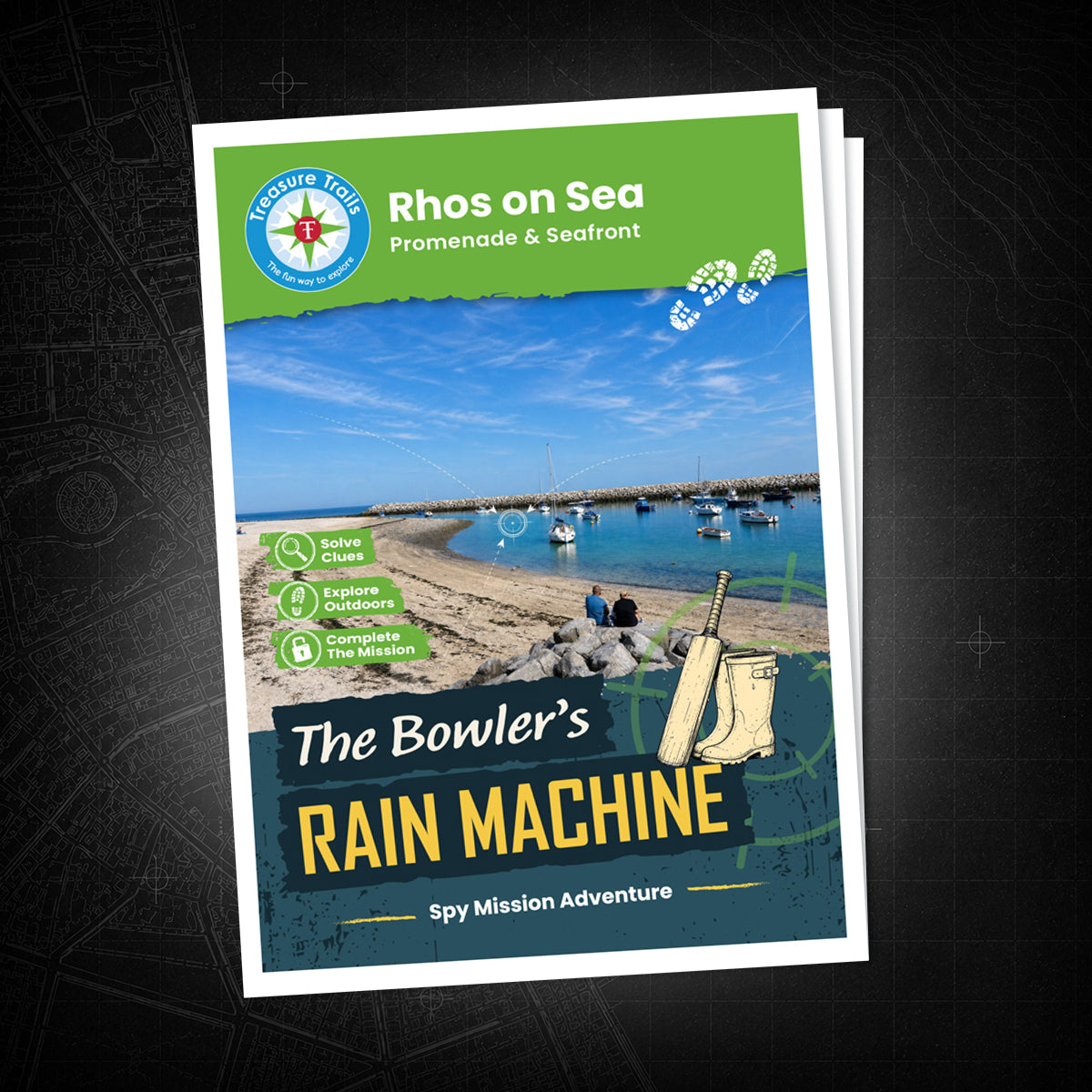 Rhos on Sea - Promenade & Seafront Treasure Trail - front cover
