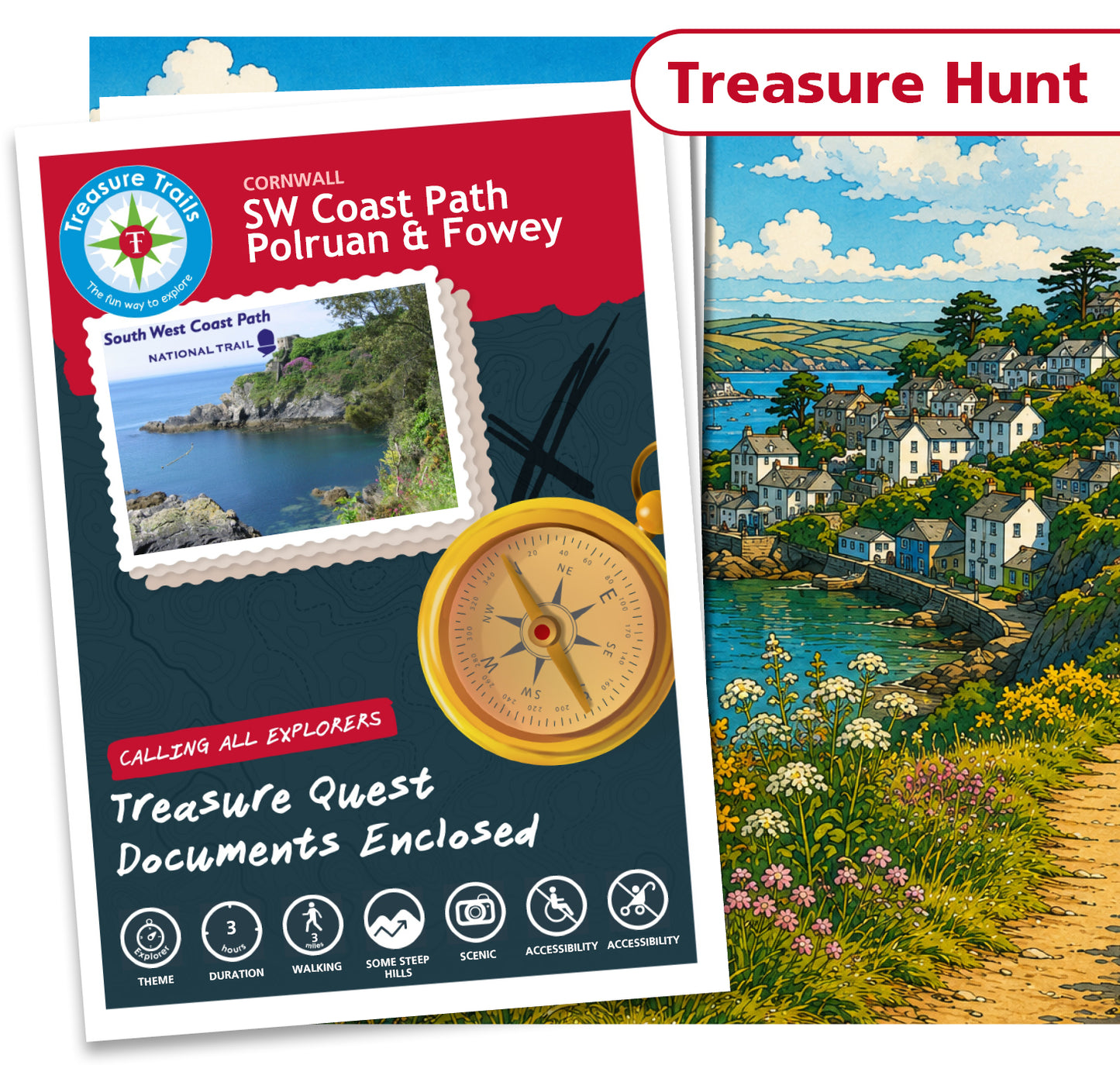 SW Coast Path - Polruan & Fowey