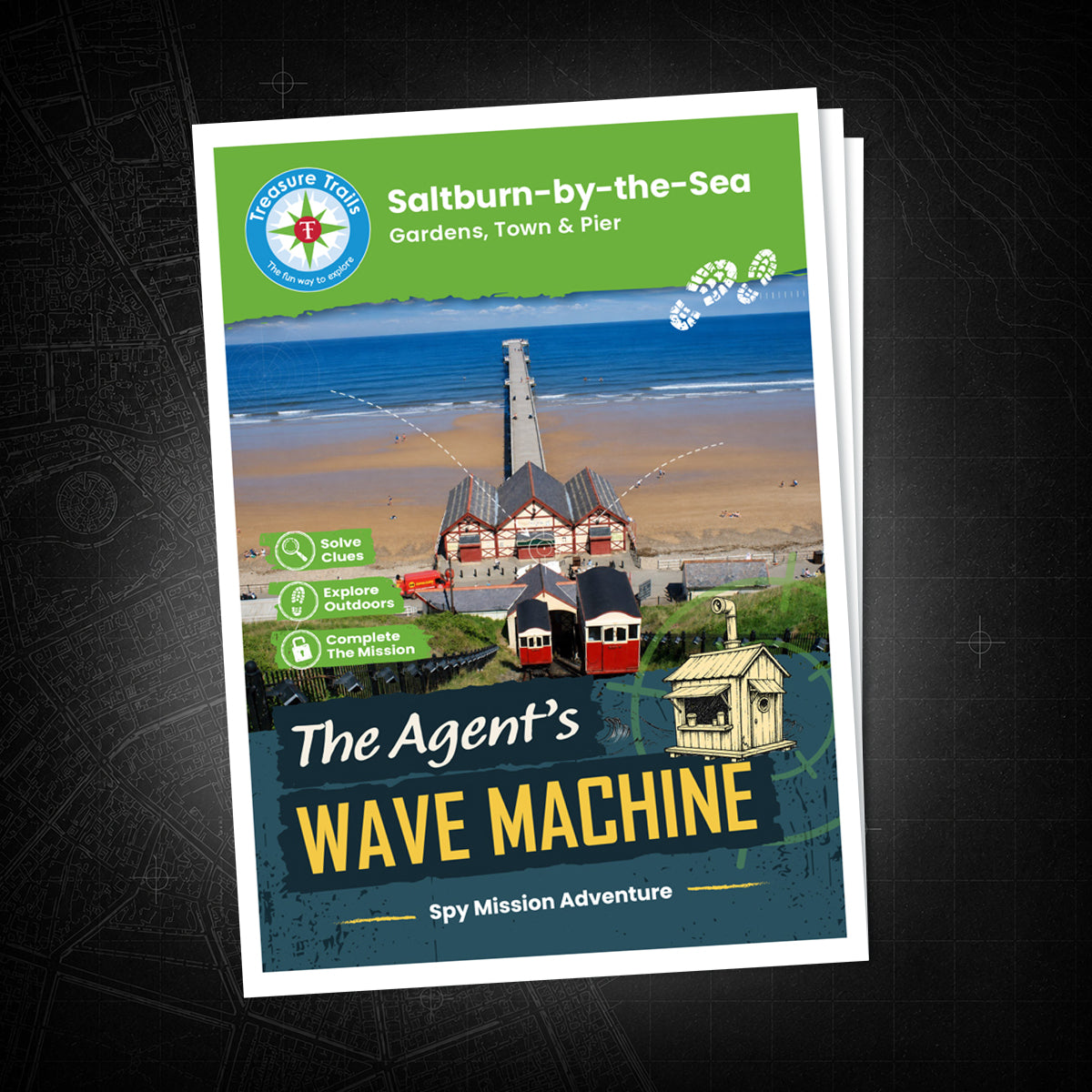 Saltburn-by-the-Sea - Gardens, Town & Pier Treasure Trail - front cover