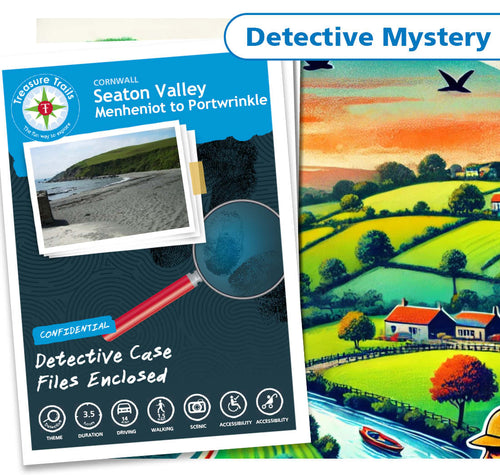 Treasure Hunt in Seaton Valley - Solve Clues & Explore