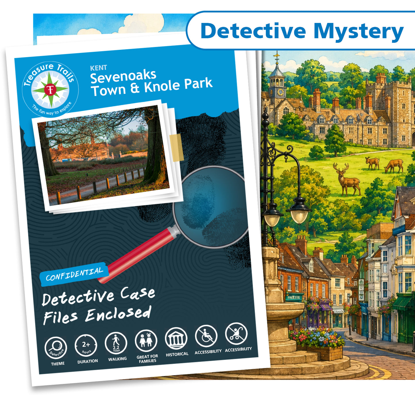 Sevenoaks Town & Knole Park Detective Mystery Treasure Trail