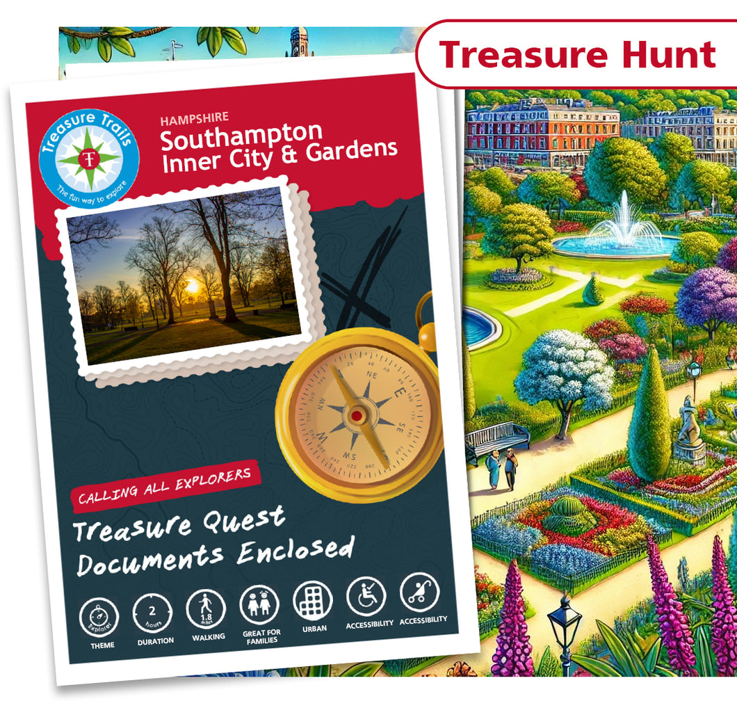 Southampton - Inner City & Gardens - Treasure Hunt