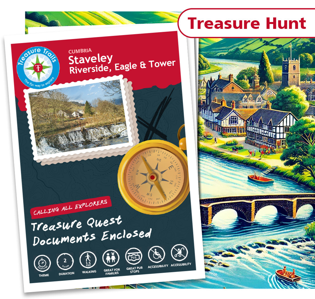 Treasure Hunt in Staveley - Solve Clues & Explore