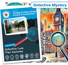 Load image into Gallery viewer, Treasure Hunt in Temple &amp; Fleet Street - Solve Clues &amp; Explore
