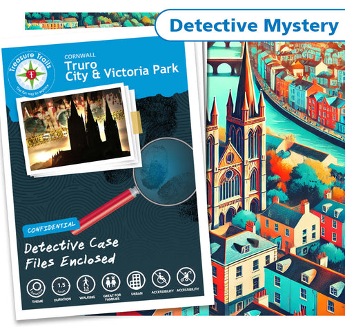 Treasure Hunt in Truro - Solve Clues & Explore