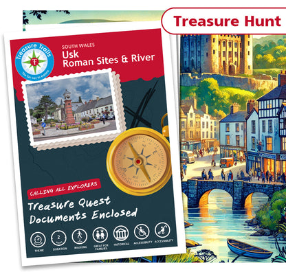 Usk - Roman Sites & River