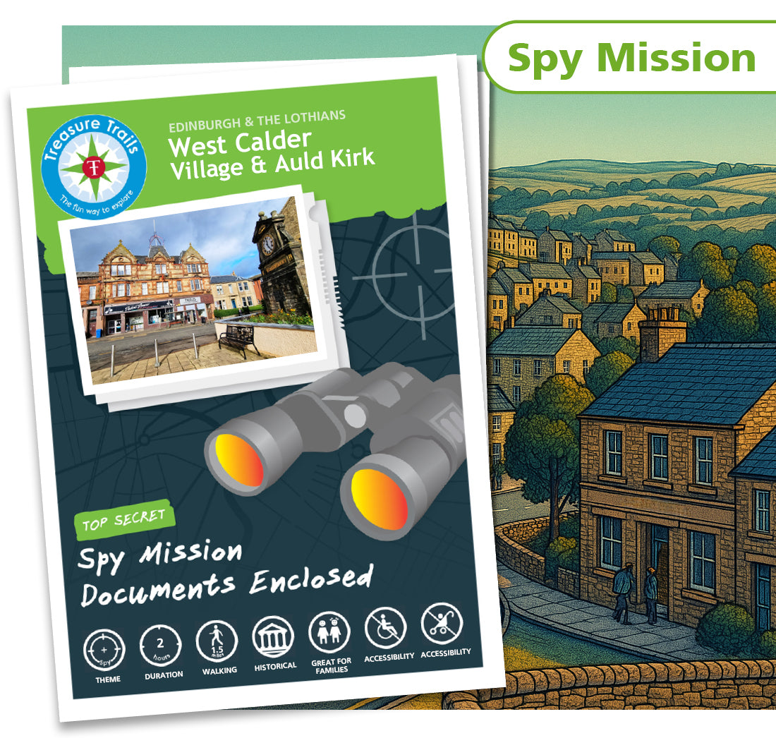 West Calder Village and Auld Kirk Spy Mission Treasure Trail