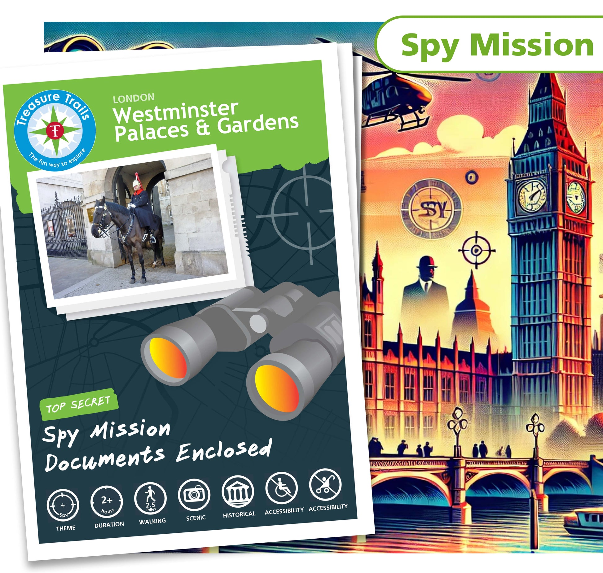 Treasure Hunt in Westminster - Solve Clues & Explore