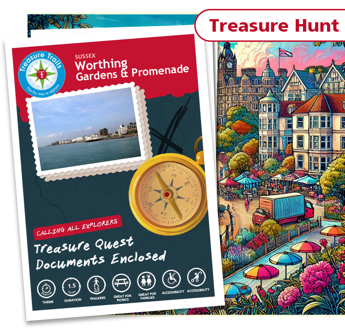 Worthing - Gardens & Promenade - Treasure Hunt