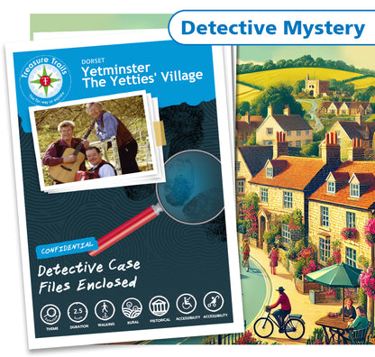 Treasure Hunt in Yetminster - Solve Clues & Explore