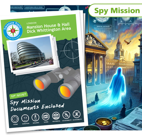 Treasure Hunt in Tower Bridge - Solve Clues & Explore