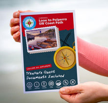 Load image into Gallery viewer, Southwest Coast Path - Looe to Polperro&#39;s Ultimate Treasure Hunt - Can You Solve It?
